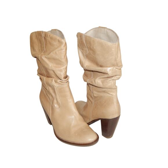 Destroy Women Leather Cow Boy Boots Size 39 NICE - Picture 7 of 10